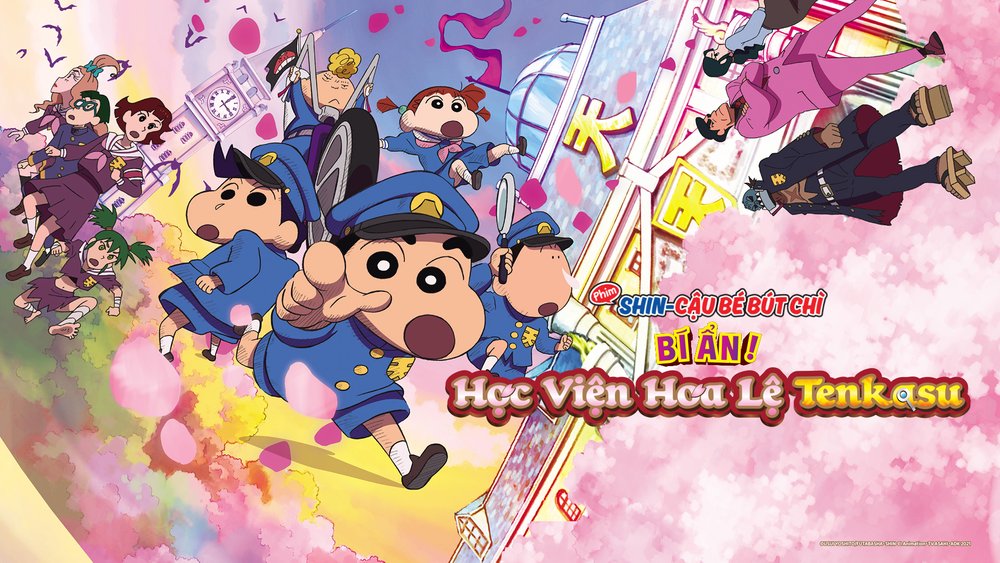 Shin Cậu Bé Bút Chì: Bí Ẩn! Học Viện Hoa Lệ Tenkasu
