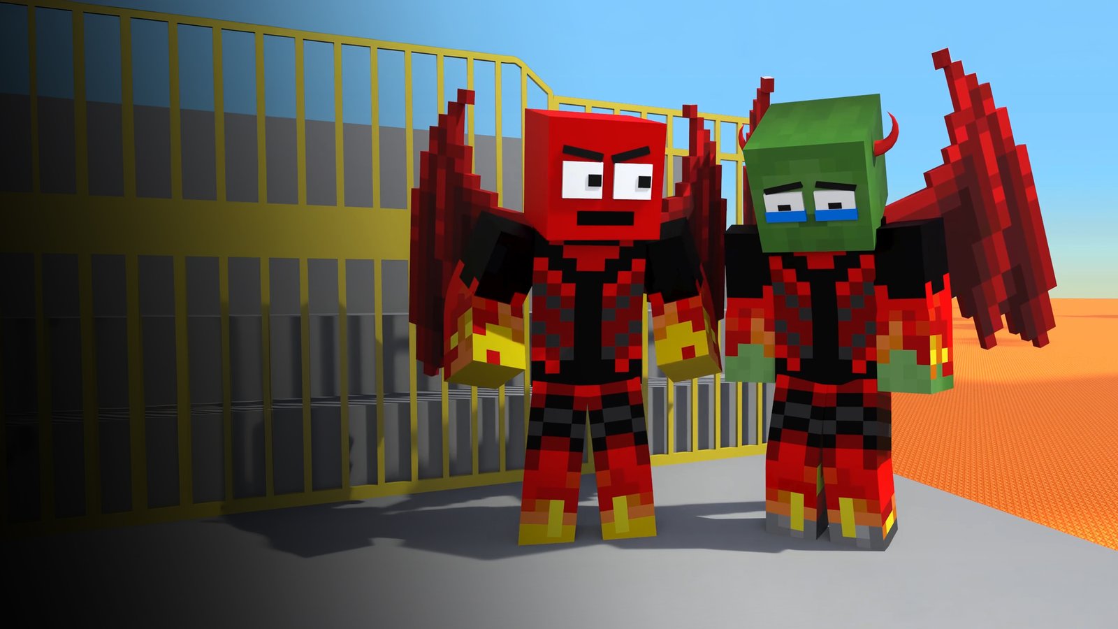 3D Minecraft 4 - Vũ Trụ Vạn Hoa