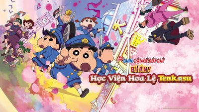 Shin Cậu Bé Bút Chì: Bí Ẩn! Học Viện Hoa Lệ Tenkasu